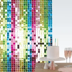 Backdrop paljettpanel, multi 30x30 cm 12 st