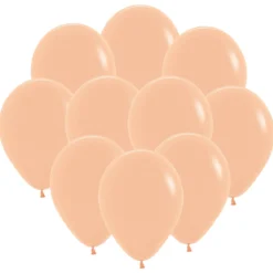 Ballonger, aprikos 30 cm 10 st
