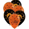 Ballonger, halloween 6 st