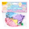 Ballonger, happy birthday pastell 6 st
