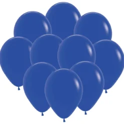 Ballonger, kungsblå 30 cm 10 st
