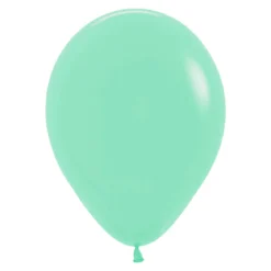Ballonger, matta grön pastell 10 st