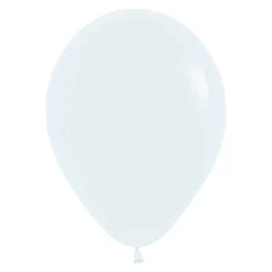 Ballonger, molnvit 30 cm 10 st
