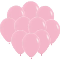 Ballonger, rosenrosa 30 cm 10 st