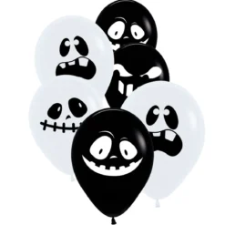 Ballonger, spöke 30 cm 6 st
