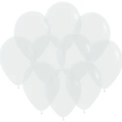 Ballonger, transparent 30 cm 10 st