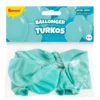 Ballonger, turkos 30 cm 10 st