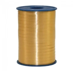 Ballongsnöre, guld 500 m x 5mm