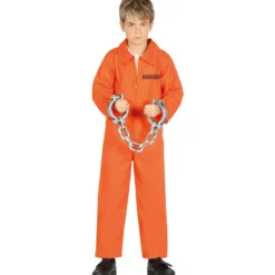 Barndräkt, fånge orange