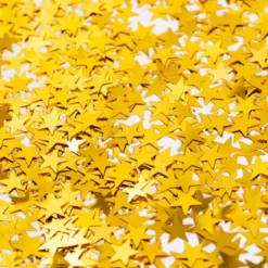 Bordskonfetti, stjärnor guld 14 g