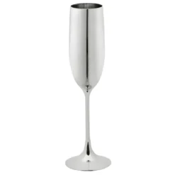 Champagneglas, silver 125 ml