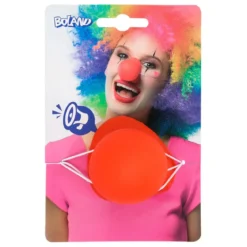 Clownnäsa, röd med tuta