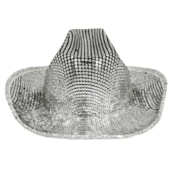 Cowboyhatt, groovy silver