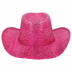 Cowboyhatt, hot pink