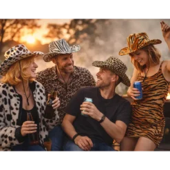 Cowboyhatt, leopard