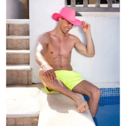 Cowboyhatt, neon rosa