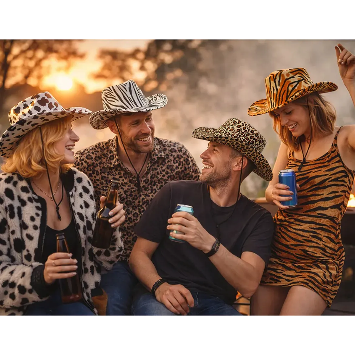 Cowboyhatt, tiger
