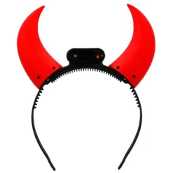 Diadem, djävulshorn lysande