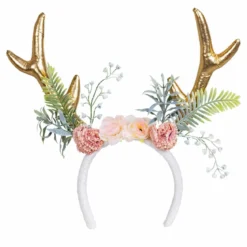 Diadem, renhorn guld