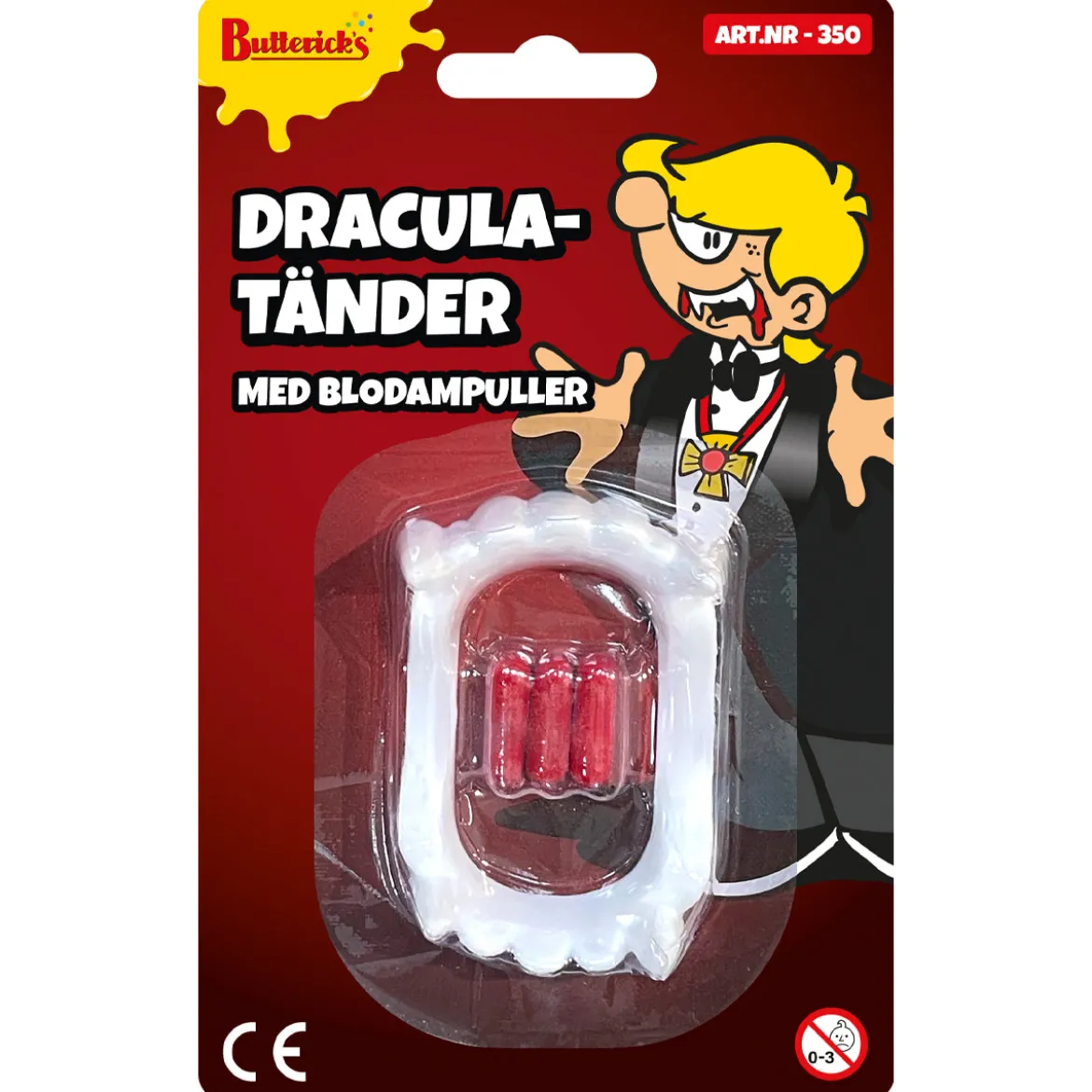 Draculatänder med blodampuller