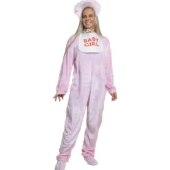 Dräkt, bebis rosa L/XL