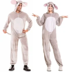 Dräkt, elefant grå M/L