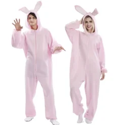 Dräkt, kanin rosa M/L