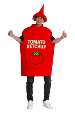 Dräkt, ketchupflaska one size