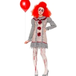 Dräkt vintage clownklänning