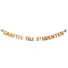 Flaggirlang, grattis till studenten 3,6 m