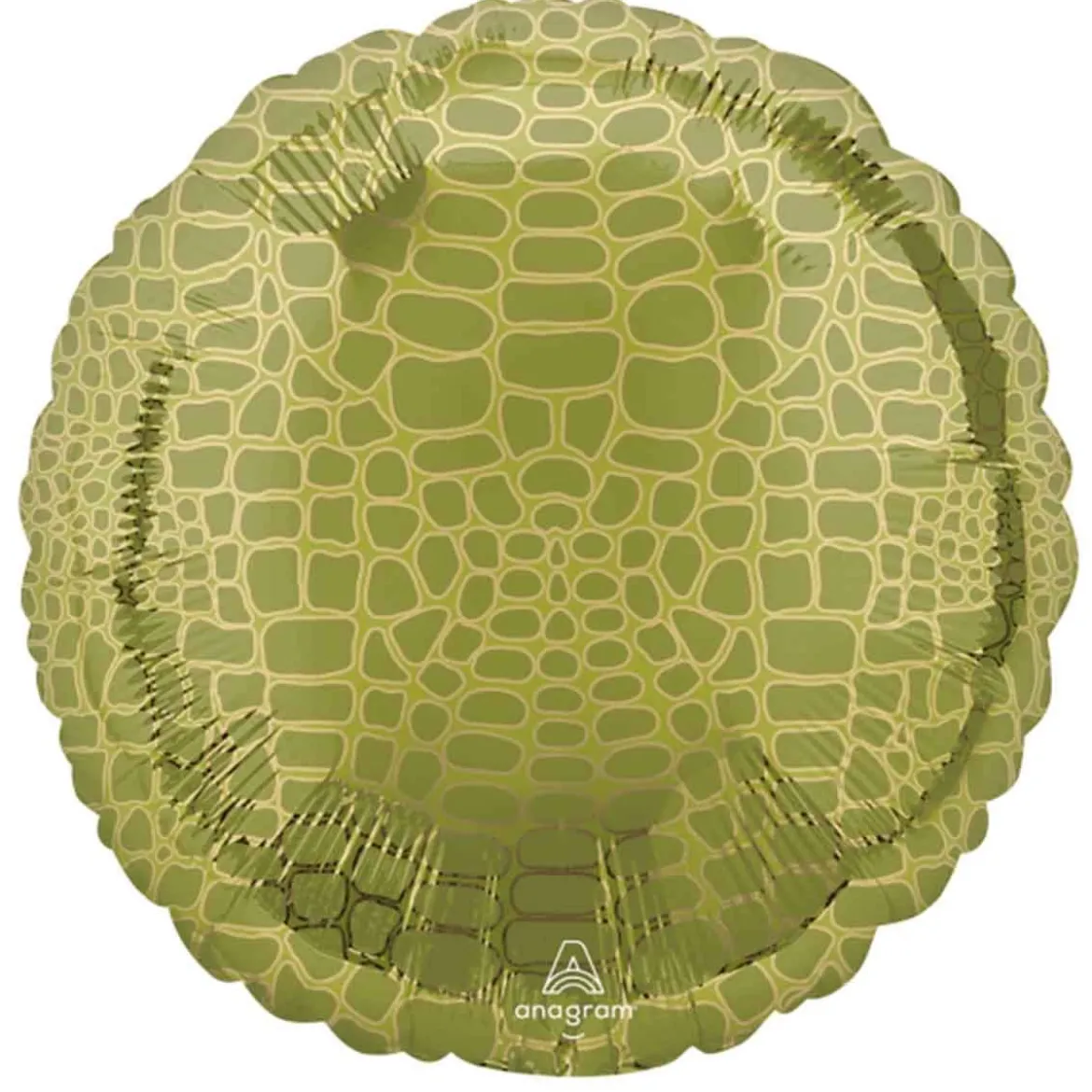 Folieballong, aligatormönster 43 cm