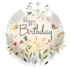 Folieballong, birthday flower field 45 cm