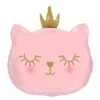 Folieballong, cat princess pink 66 cm