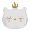 Folieballong, cat princess white 66 cm