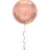 Folieballong, elegant lush blush 45 cm