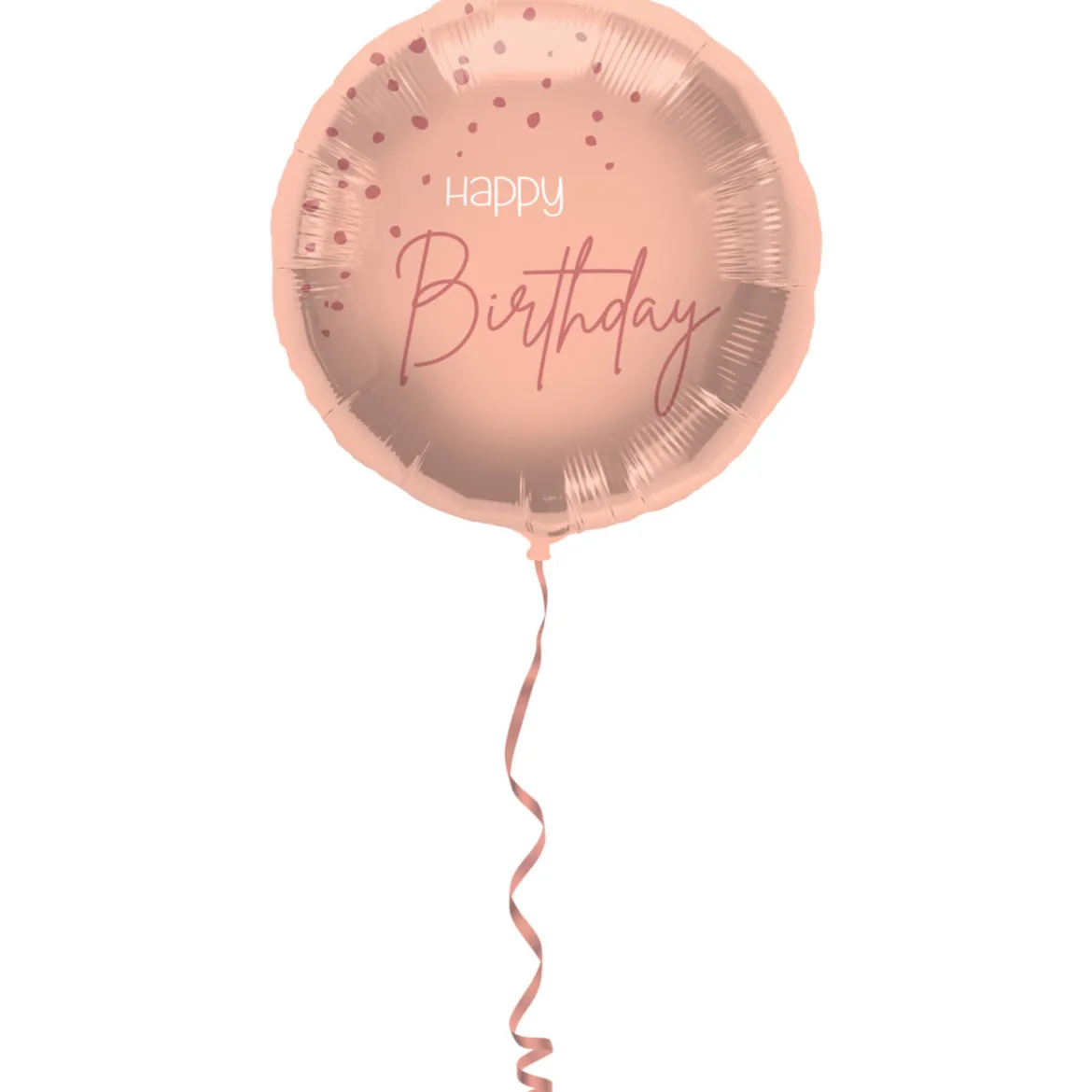 Folieballong, elegant lush blush 45 cm