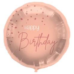 Folieballong, elegant lush blush 45 cm
