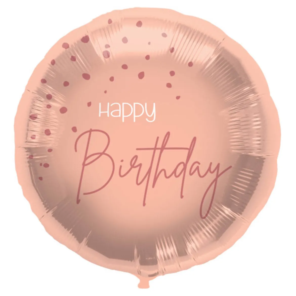 Folieballong, elegant lush blush 45 cm