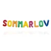 Folieballong, girlang sommarlov 35 cm