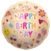 Folieballong, happy birthday boho girlz 45 cm