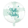 Folieballong, hello baby 46 cm