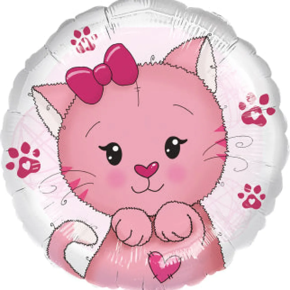 Folieballong, kitty cat 45 cm