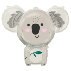 Folieballong, koala 71x63 cm