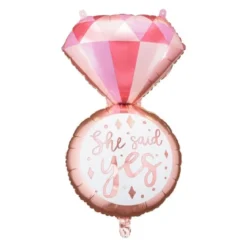 Folieballong, ring 41x72 cm