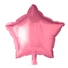 Folieballong, stjärna rosa 45 cm