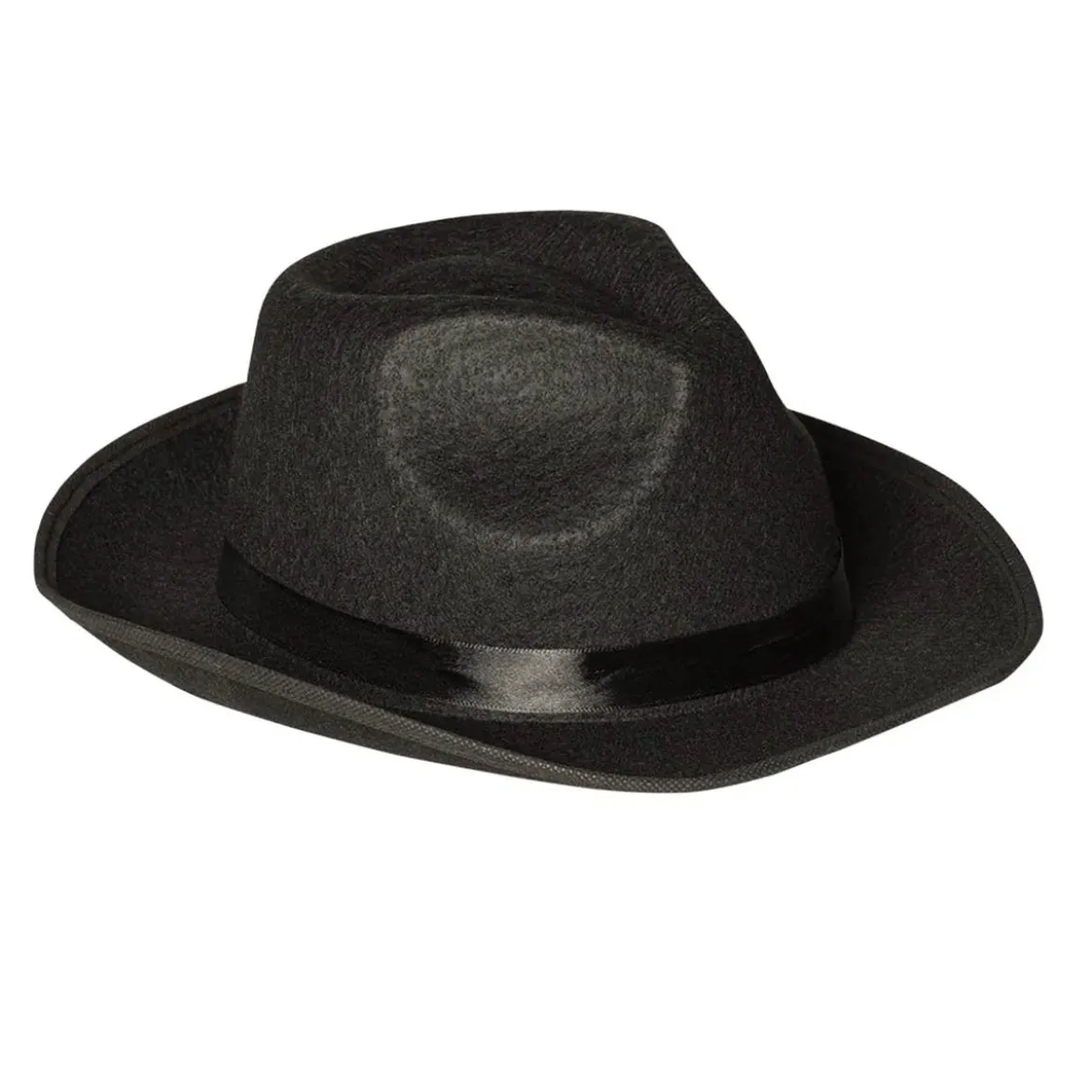 Gangsterhatt, svart