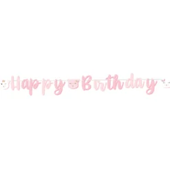 Girlang, happy birthday katt 250 cm