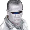 Glasögon, robot silver