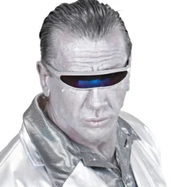 Glasögon, robot silver