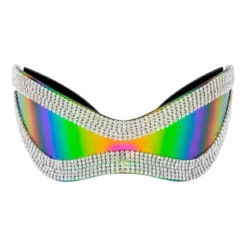 Glasögon, strass oversize